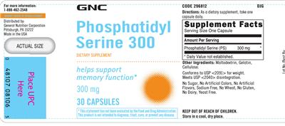 Phosphatidyl Serine 300 mg