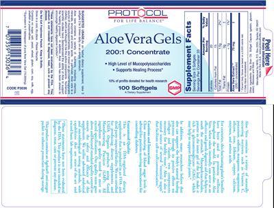 Aloe Vera Gels 200:1 Concentrate