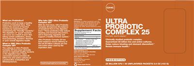 Ultra Probiotic Complex 25