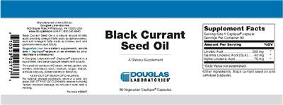 Black Currant Seed Oil