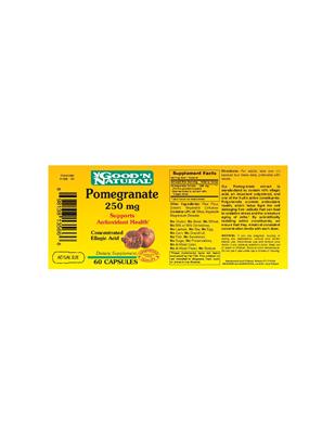 Photo of the Good 'N Natural Pomegranate 250 mg label