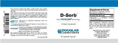 D-Sorb With Vesisorb Technology