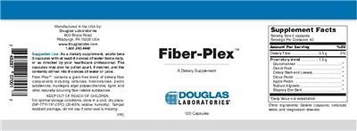 Photo of the Douglas Laboratories Fiber-Plex label