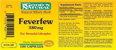 Feverfew 380 mg