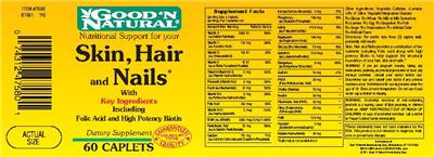 Photo of the Good 'N Natural Skin, Hair & Nails label