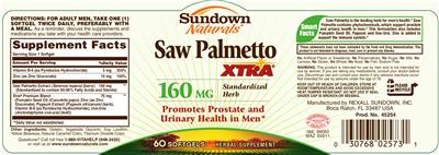Saw Palmetto Extract 160 mg