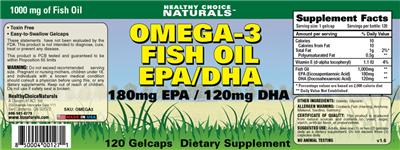 Omega-3 Fish Oil EPA/DHA