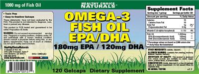 Omega-3 Fish Oil EPA/DHA