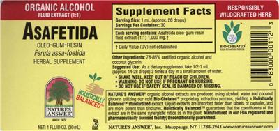 Asafetida Oleo-Gum-Resin