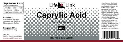 Caprylic Acid Timed Release 300