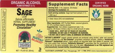 Sage Leaf Salvia Officinalis