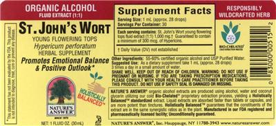 St. John's Wort Young Flowering Tops