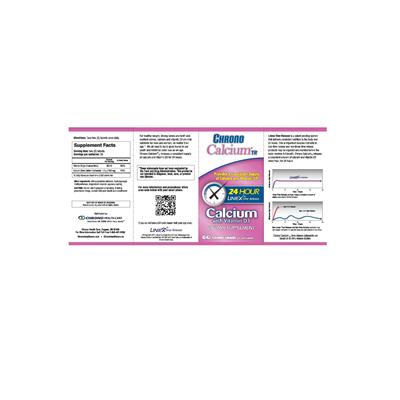 Photo of the Chrono Health Care Chrono Calcium TRC label