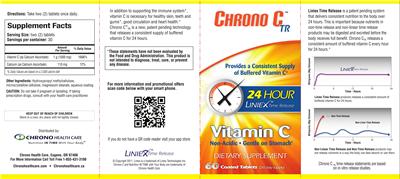Photo of the Chrono Health Care Chrono C TR label