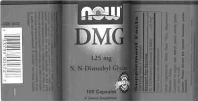 DMG 125 mg N, N-Dimethyl Glycine