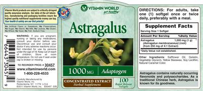 Astragalus 1000 mg