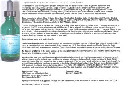 Liquid Ionic Angstrom Silver