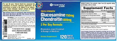 Triple Strength Glucosamine Chondroitin