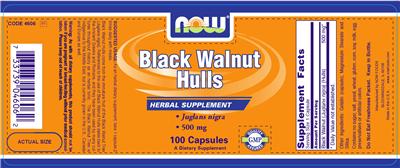 Black Walnut Hulls 500 mg