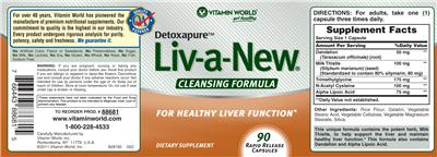 Detoxapure Liv-a-New Cleansing Formula