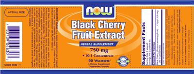 Black Cherry Fruit Extract 750 mg