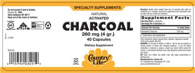 Natural Acticated Charcoal