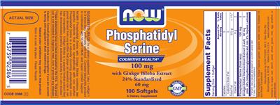 Phosphatidyl Serine 100 mg