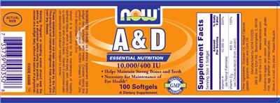 A & D 10,000/400 IU