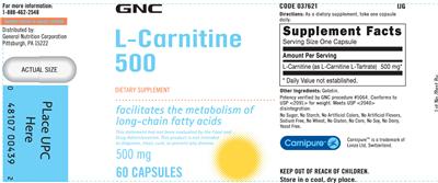 L-Carnitine 500 mg
