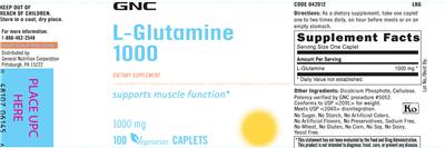 L-Glutamine 1000 mg
