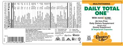 Daily Total One With Maxi-Sorb Delivery System