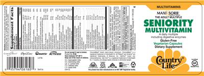 Seniority Multivitamin