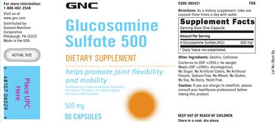 Glucosamine Sulfate 500