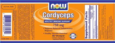 Cordyceps 750 mg