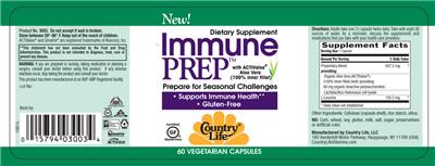Label of Immune Prep