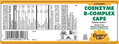 Coenzyme B-Complex Caps