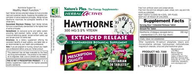 Hawthorne 300 mg Extended Release