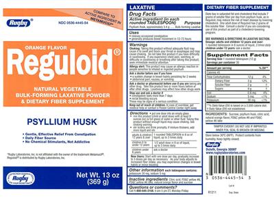 Reguloid Psyllium Husk Orange Flavor