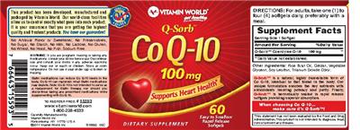 Q-Sorb Co Q-10 100 mg
