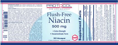 Flush-Free Niacin 500 mg