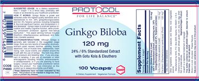 Ginkgo Biloba 120 mg