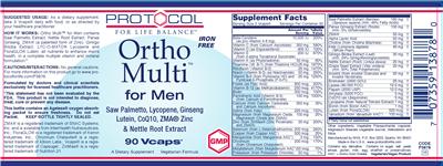 Ortho Multi For Men