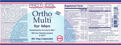 Ortho Multi For Men