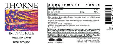 Iron Citrate