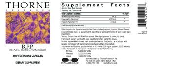 B.P.P Betaine/Pepsin/Pancreatin