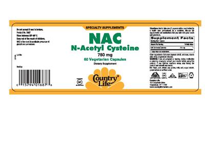 NAC N-Acetyl Cysteine 750 mg