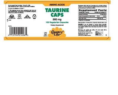 Taurine Caps 500 mg