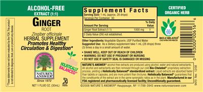 Ginger Root Alcohol-Free