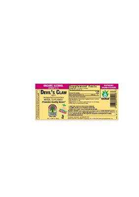 Photo of the Nature's Answer Devil's Claw Root label