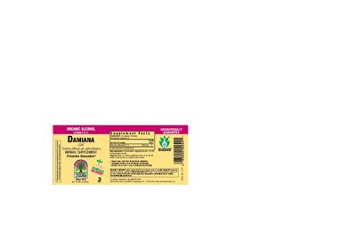 Photo of the Nature's Answer Damiana Leaf label